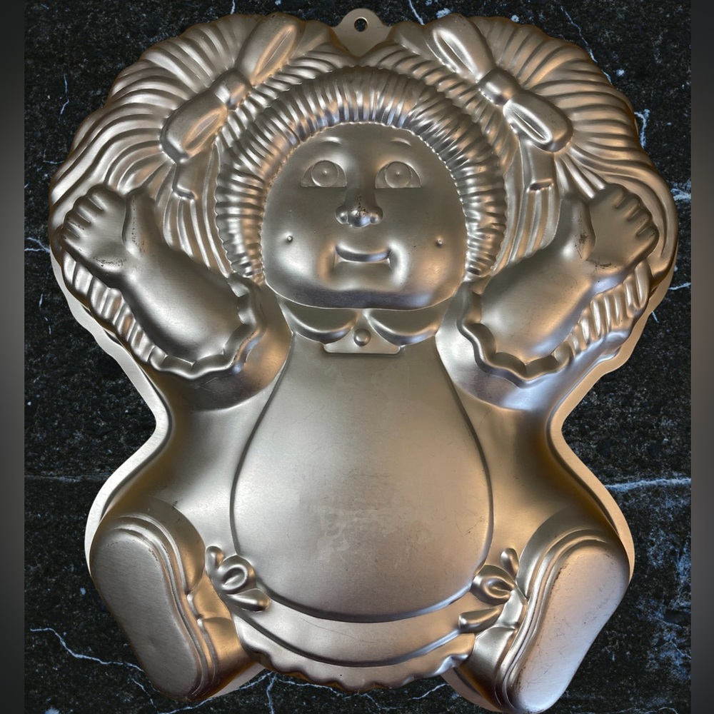 Vintage Cabbage Patch Kids 1984 Wilton Aluminum Cake Pan